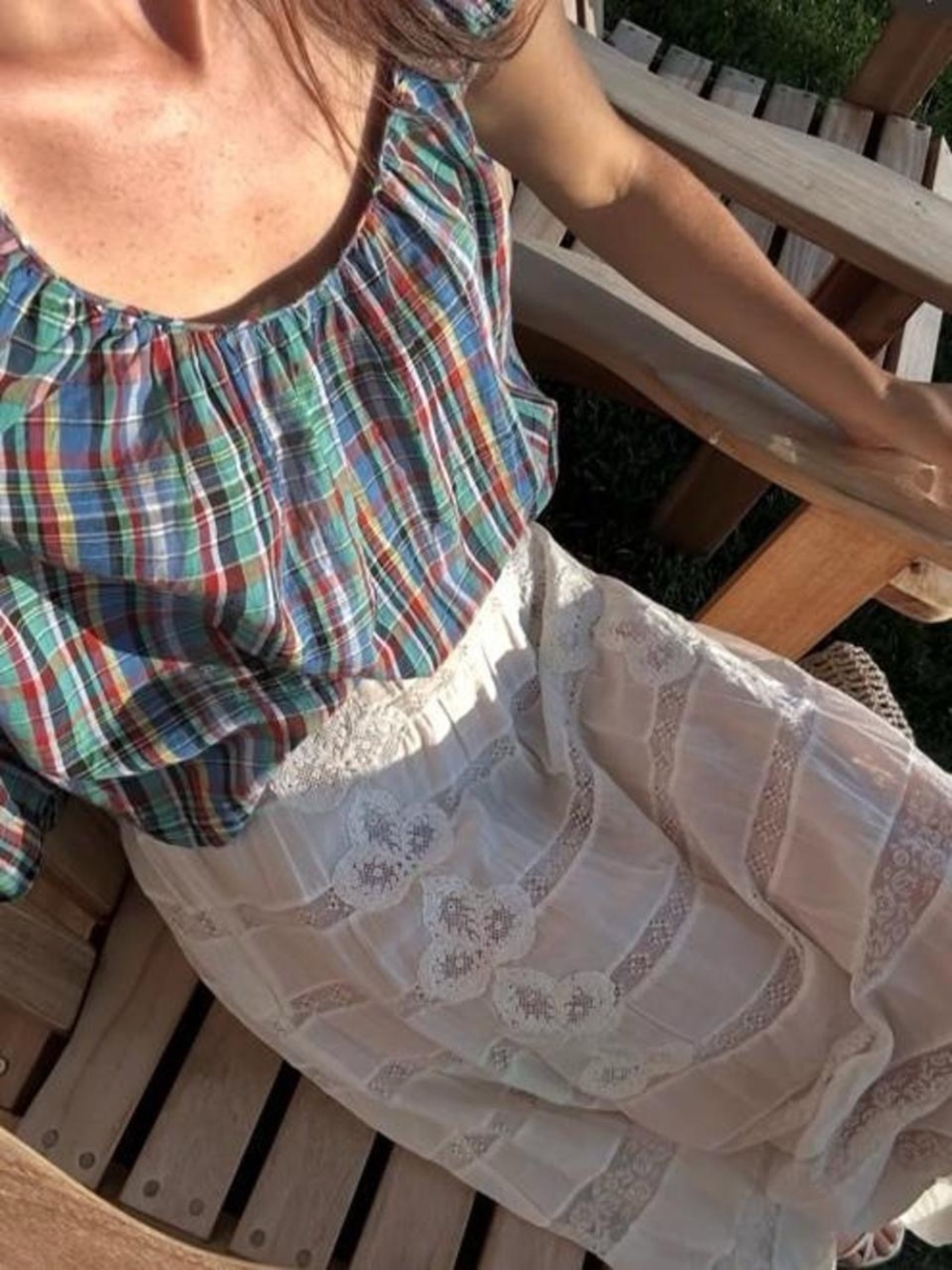 Doen Allura White Lace Maxi Skirt - Picture 2 of 6